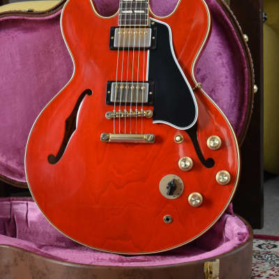 2016 Gibson Memphis Freddie King 1960 ES-345 No.65 of 200 Sixties Cherry VOS w/OHSC, COA & Paperwork image 5