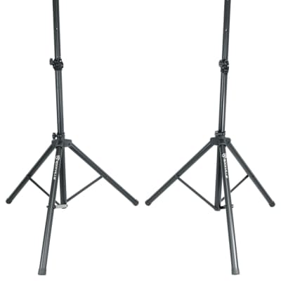 Rockville 2) 15" Battery Powered PA Speakers+Stands+Mics For Church Sound System image 3