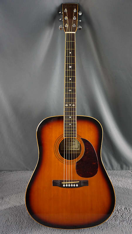 Pro Martin W300TS 1970s - Tobacco Burst Japan Rare | Reverb