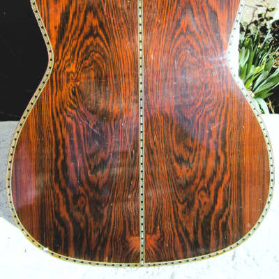 Giannini AWN 300 Classical Guitar, 1970's, Brazil, Rosewood, Very Ornate, Case image 11