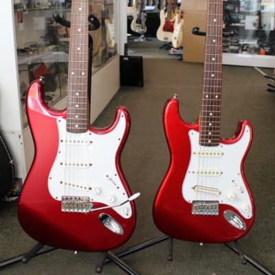 Fender Stratocaster ST'62-SS  Short Scale 2012 - CAR Candy Apple Red - RARE japan import image 17