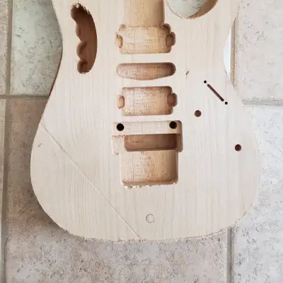 Unfinished Jem Guitar Body image 1