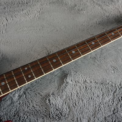 Gaban SG Bass - Cherry 4-String Bass Guitar image 8