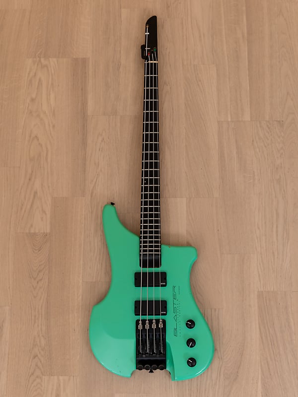 1990s Blaster Licensed by Philip Kubicki Ex Factor Headless Electric Bass  Seafoam Green, Japan | Reverb UK