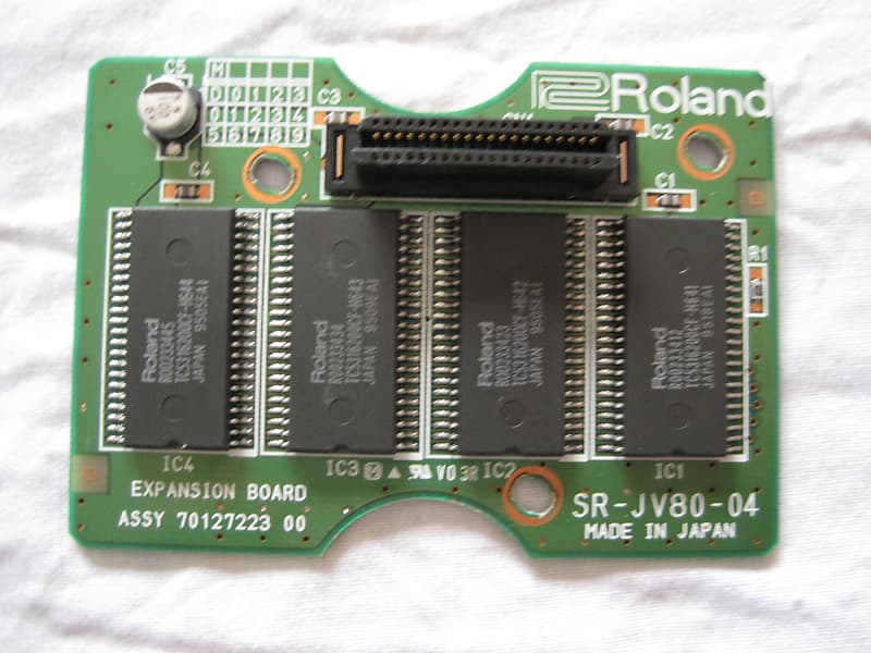 Roland SR-JV80-04 Vintage Synth 拡張ボード Roland SR-JV80-04 Vintage Synth Expansion Board | Reverb Canada