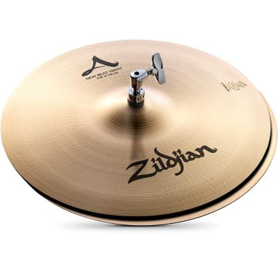 Zildjian A Series New Beat Hi-Hat Cymbal Pair  15 in. image 1