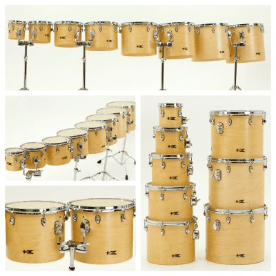 TreeHouse Custom Drums Academy Concert Toms, Full Set 6-8-10-12-13-14-15-16 image 1