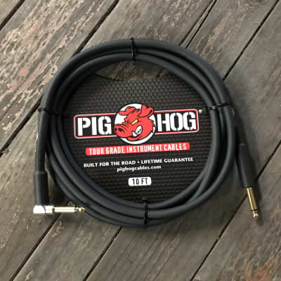 Pig Hog 10 Ft 1/4"   1/4" 8 Mm Inst. Cable image 1