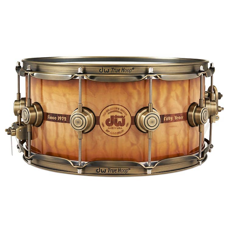 DW 50th Anniversary Collector's Limited Edition 6.5x14" Snare | Reverb