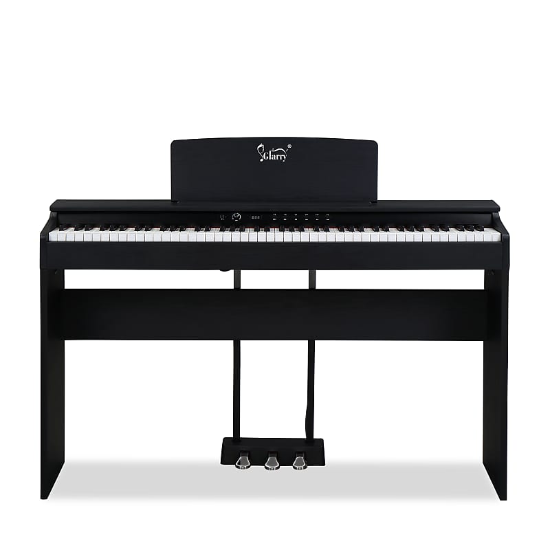 Glarry GDP105 88 Keys Standard Full Weighted Keyboards Reverb