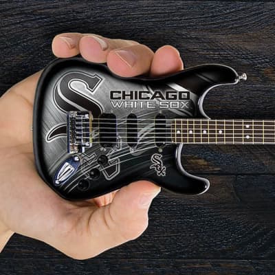 Chicago White Sox 10" Collectible Mini Guitar image 2