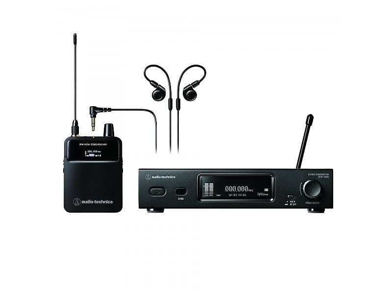 Audio-Technica ATW-3255 In-Ear Monitor System 470-608 MHz image 1
