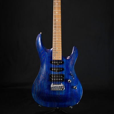 Aria Pro II MAC-LUX BLGL Electric Guitar image 1