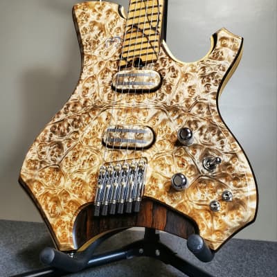 Barlow Guitars  Osprey 2018 Golden Camphor / Pale Moon Ebony for sale