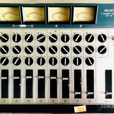 昭和レトロ品】SONY 6キャンネルMIXER MX－8 （965） その他