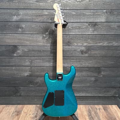 Charvel Pro-Mod San Dimas Style 1 HSS FR M Electric Guitar - Aqua Flake image 11