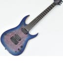 Schecter Keith Merrow KM-7 MK-III Artist Electric Guitar Blue Crimson B-Stock 0355