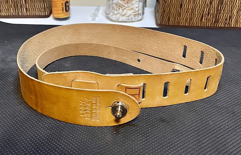 Custom Leather Guitar Straps — Linny Kenney