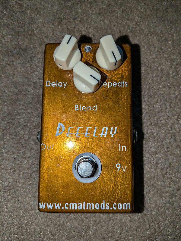 CMATMODS Deeelay ディレイ エフェクター ギター