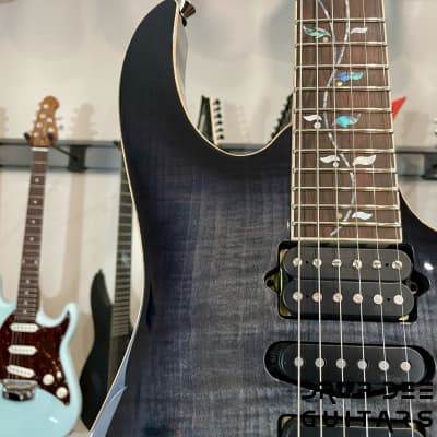 Ibanez J Custom RG8570 Electric Guitar w/ Case-Black Rutile image 5