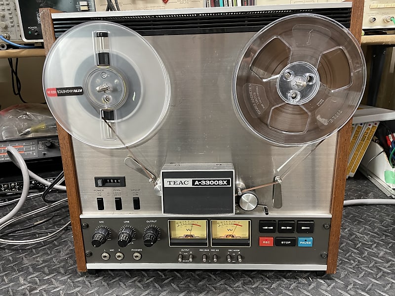 TEAC A-3300SX 2T 2 Track 10.5 Inch Stereo Reel to Reel Tape Deck Recorder