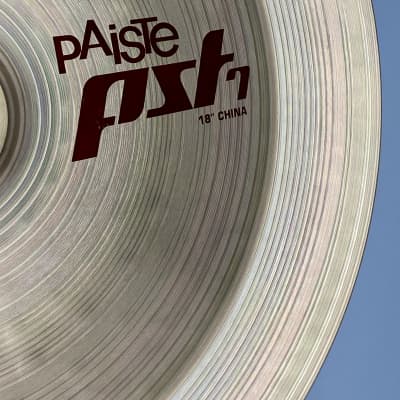 Paiste PST-7 China 18、Pearl CX-900 Paiste Paiste-pst7-china China Cymbal (paiste-pst7-china18