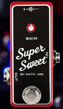XOTIC EFFECTS SUPER SWEET BOOSTER PEDAL ($120 USD) image 1