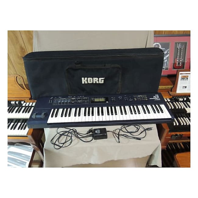 Korg N5 61 key synthesizer with Gig Bag, [Three Wave Music]