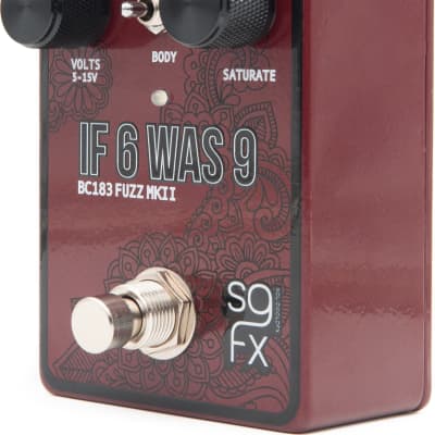 Solidgoldfx If 6 Was 9 MKII BC183 Fuzz Pedal image 2