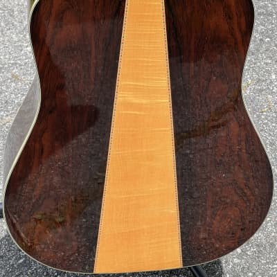 Morris W-100 D-45 Style Dreadnought Acoustic Guitar Made in Japan Natural W100 image 5