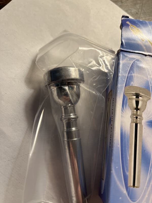Silver Plated Trumpet Mouthpiece 5A Reverb
