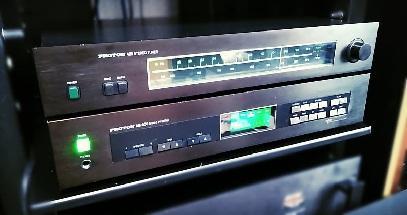 Proton Amplifier am-300 With Tuner. Rare Power On Demand. | Reverb