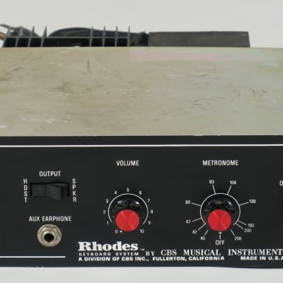 Rhodes KMC I preamp with metronome for sale