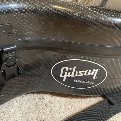 Gibson L5 Custom CES 2014 Sunburst with custom carbon fiber Hoffee case image 13