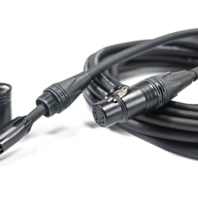 Elite Core 5 Pin 25' ft High Quality Hand-Built DMX Cable Neutrik XX Connectors image 2
