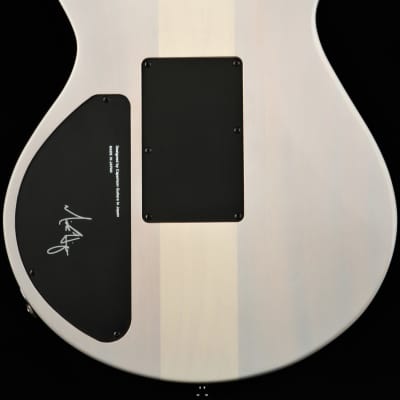 Caparison - Angelus-NH Nick Hipa Signature - 5A Flame Maple Top - Trans White -  Electric Guitar with Gig Bag image 4