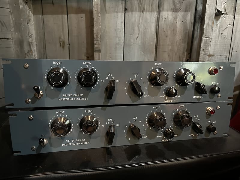 Pultec EQM-1S3 (Matched Pair) | Reverb