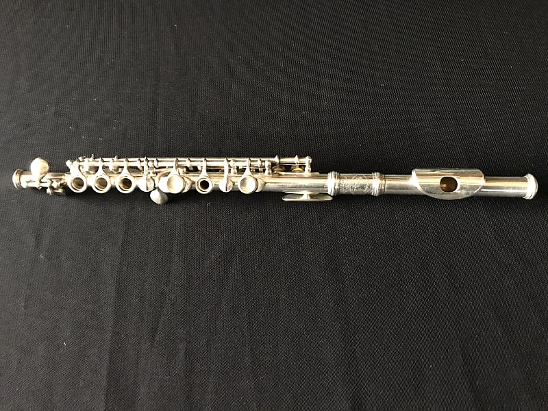 Djalma Julliot Métal piccolo 1928 - Silver plated Repaded