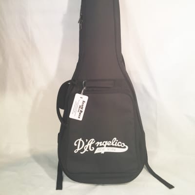 D'Angelico-Premier Mini DC Semi-Hollow Body Electric Guitar-Black Flake-w/Gig Bag image 9