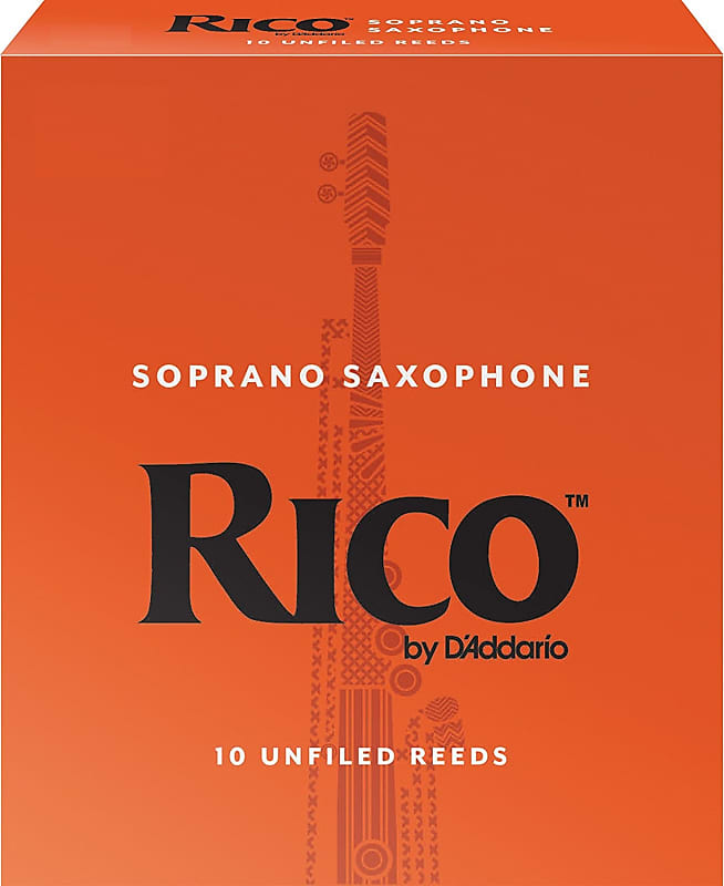 Rico Soprano Sax Reeds Pack of 10 3.5 image 1