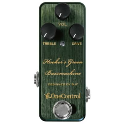 ベース One Control Hooker's Green Bassmachine One Control Hooker's Green Bass Machine - Bass Overdrive