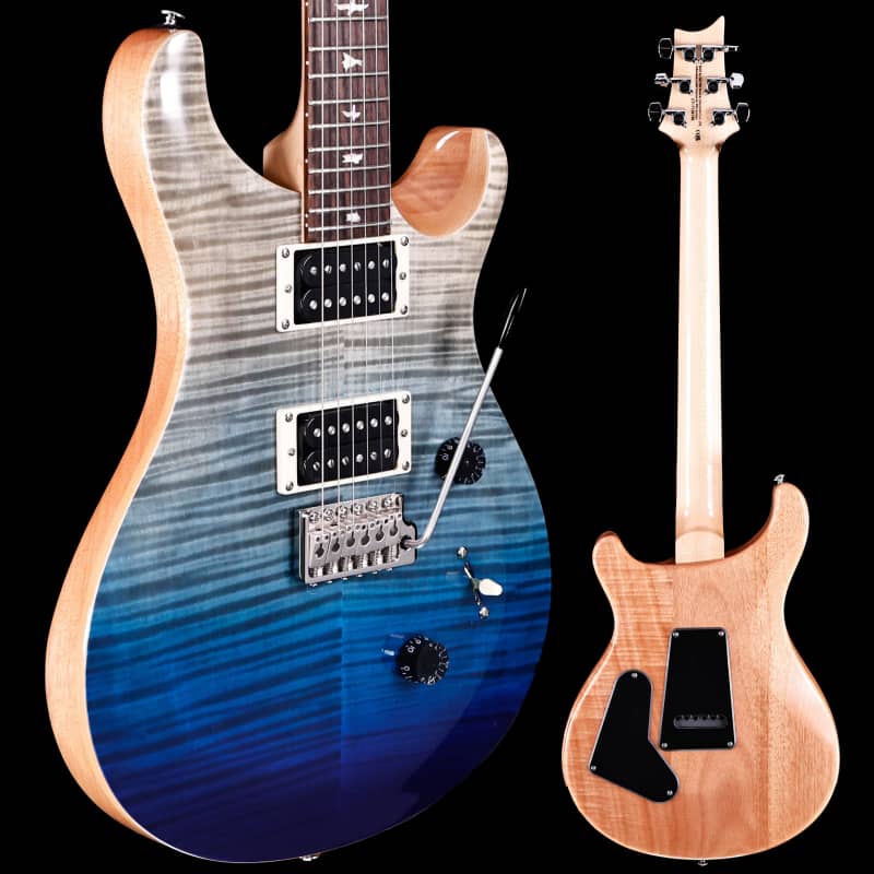 PRS Paul Reed Smith SE Custom 24 Electric, Blue Fade 8bs 0oz | Reverb