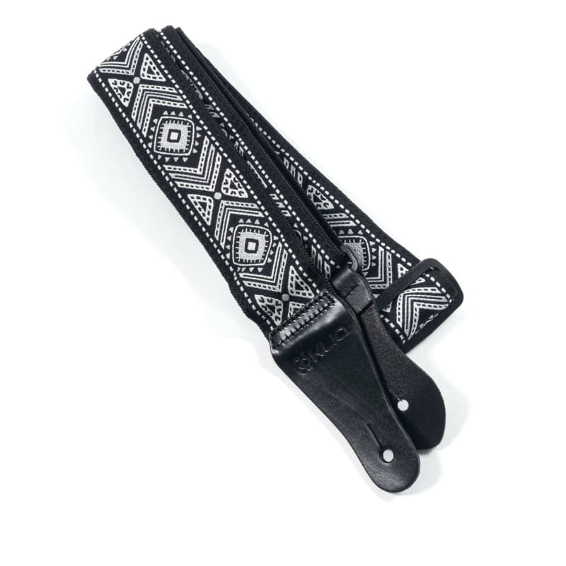 Vintage Woven Guitar Strap for Acoustic and Electric Guitars | 2 Rubber  Strap Locks Included, TAN