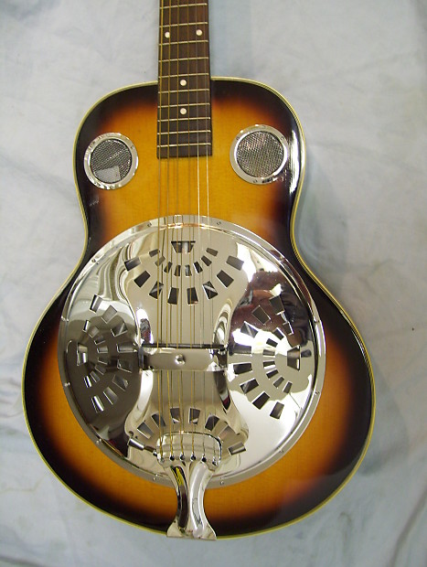 Resonator guitar reverb outlet