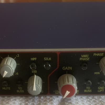Rupert Neve Designs Portico 5016 Mic Preamp / DI with Variphase 2006 - 2008 - Red / Blue image 1