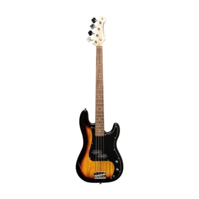 STAGG Standard "P" electric bass guitar Sunburst image 6