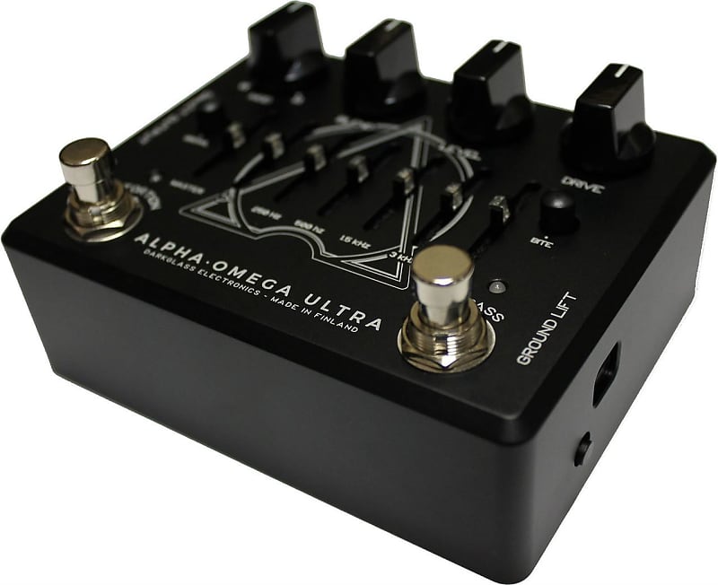 Darkglass Electronics Black Alpha Omega Ultra distortion