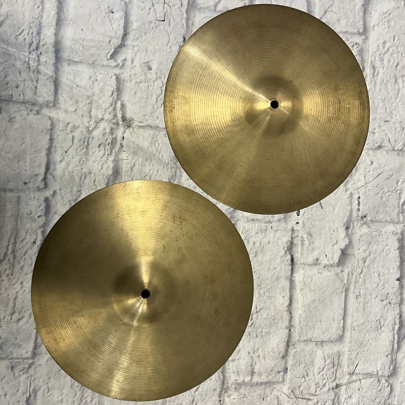 Paiste Vintage 13 Formula 602 Hi Hat Cymbal Pair | Reverb