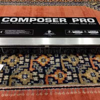 Behringer MDX 2200 Composer Pro | Reverb