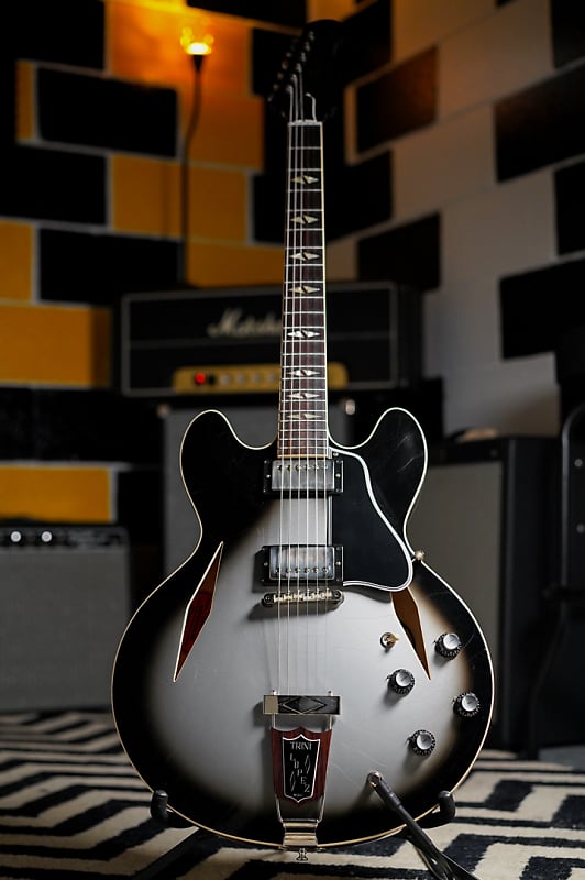 2023 Gibson Custom '64 Trini Lopez Silverburst Murphy Lab Light Aged w/OHSC image 1